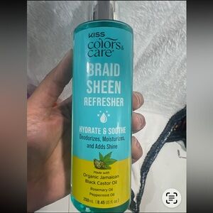 Braid Sheen Refresher - Blue and Yellow